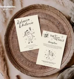 wedding invitation template | Hitrendsetter